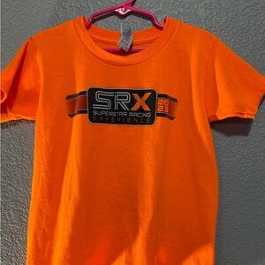 Kids Orange Racing Tee